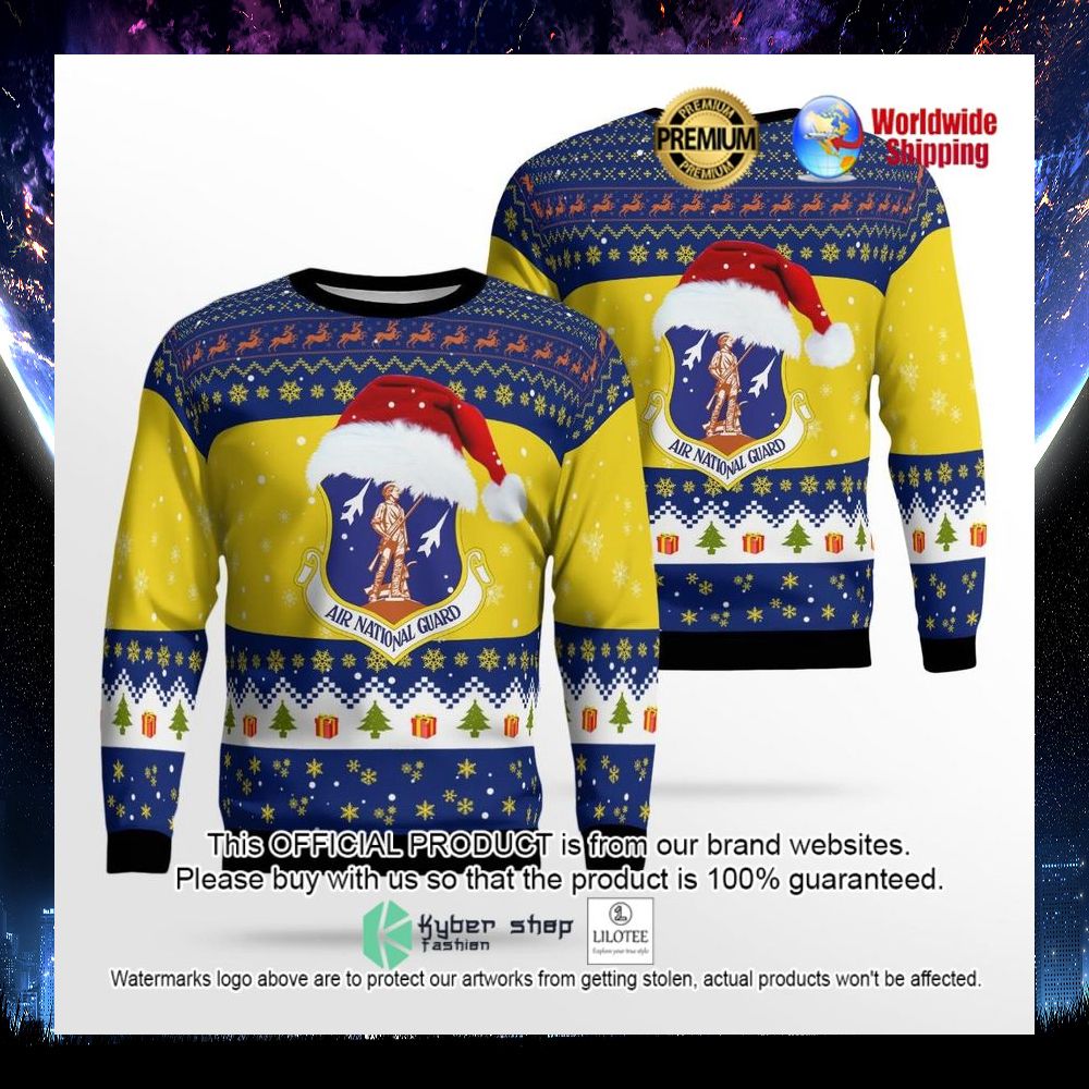 wisconsin air national guard ugly sweater 1 299