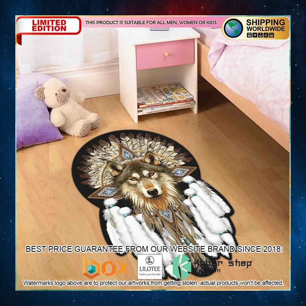 wolf every child matters rug 1 422