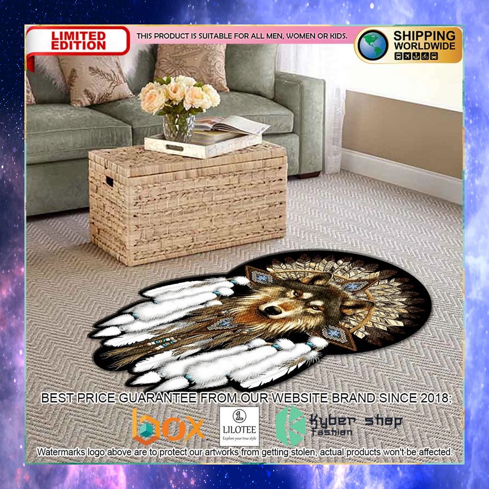 wolf every child matters rug 4 646