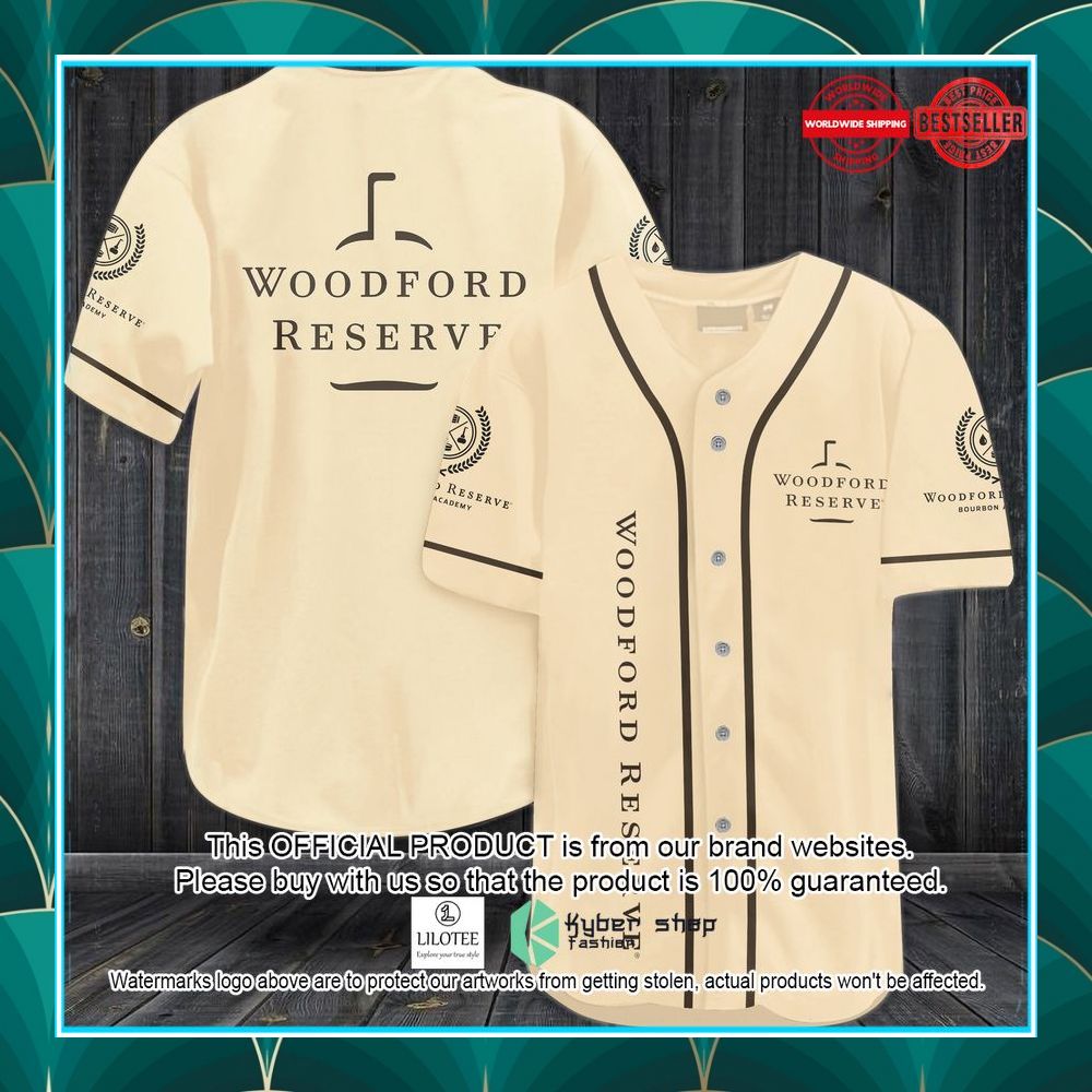 woodford reserve logo baseball jersey 1 769