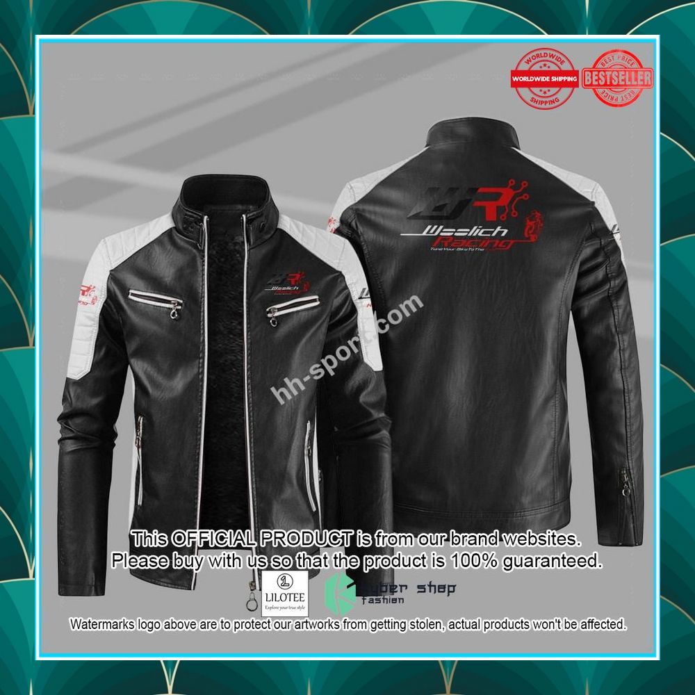 woolich racing motor leather jacket 1 979