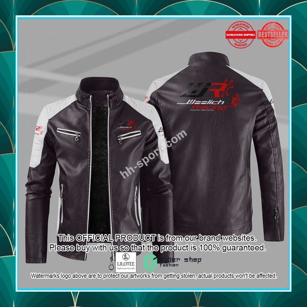 woolich racing motor leather jacket 7 106