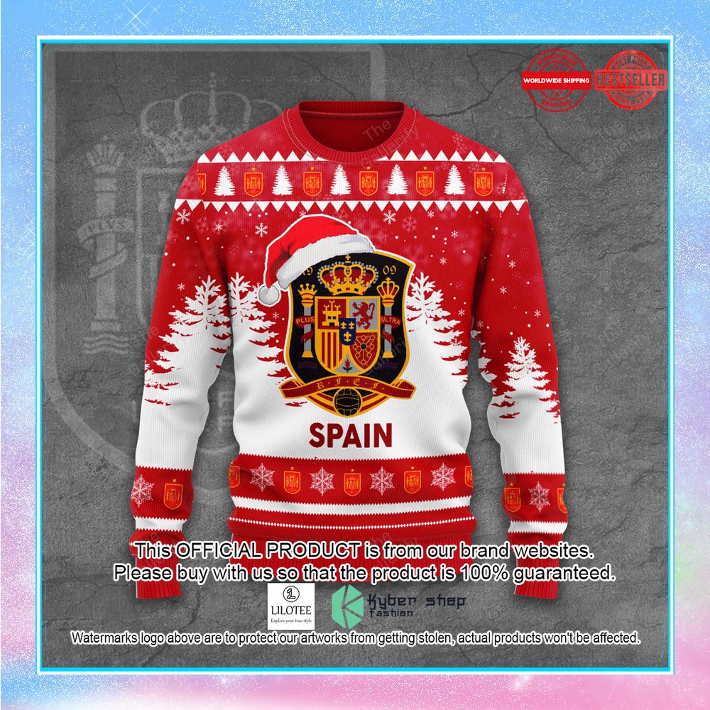 world cup spain national football team sweater 2 652