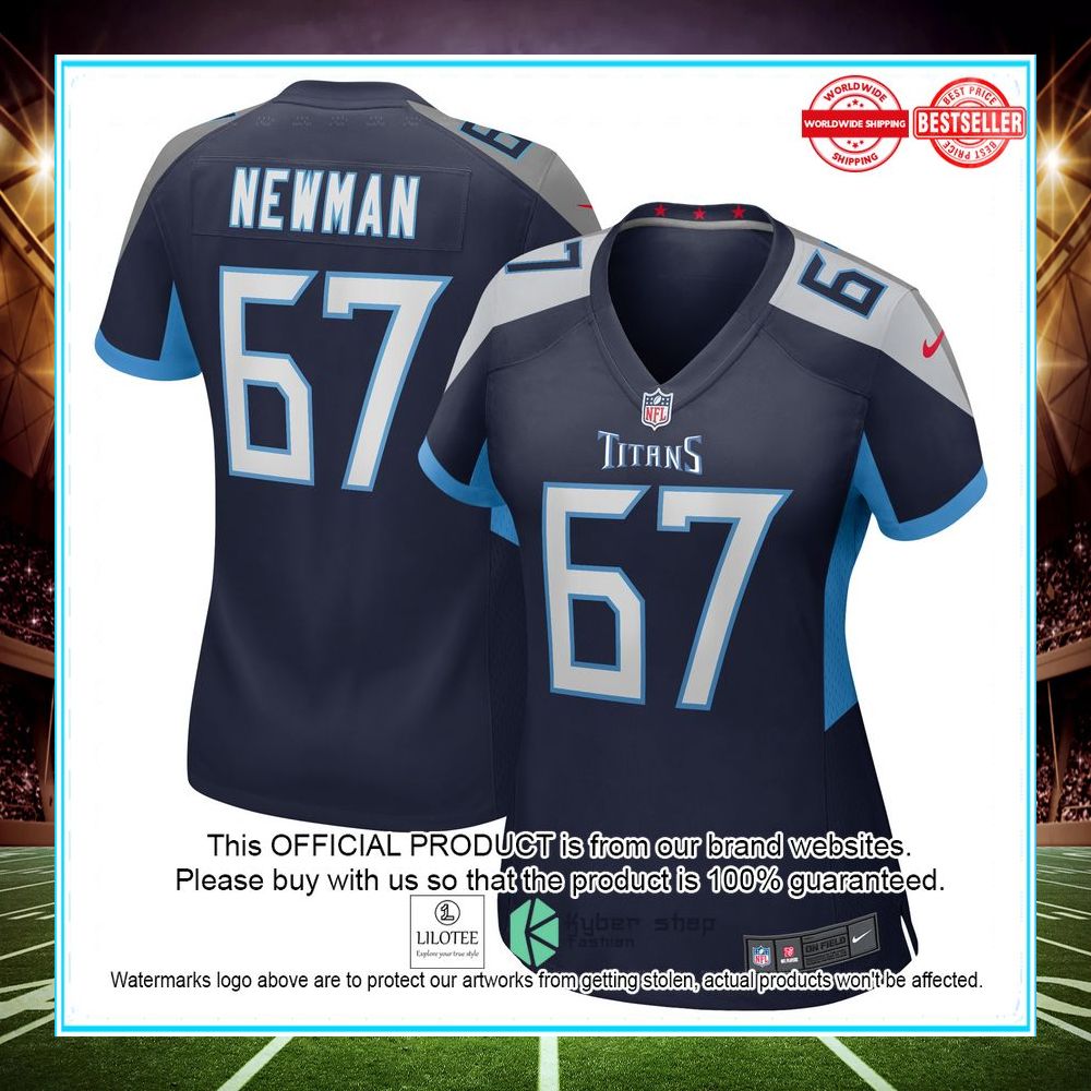xavier newman tennessee titans nike womens game player navy football jersey 1 630