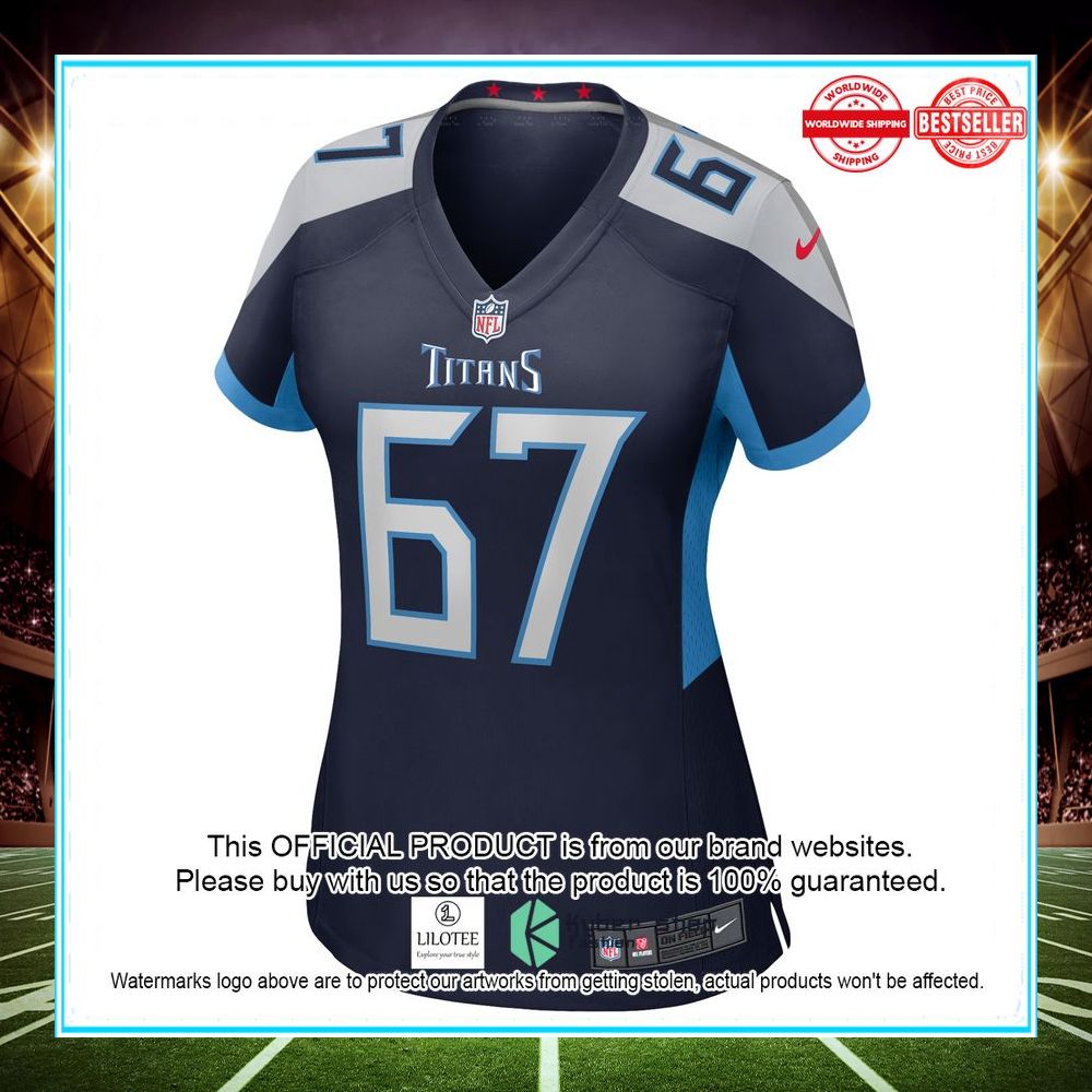 xavier newman tennessee titans nike womens game player navy football jersey 2 905