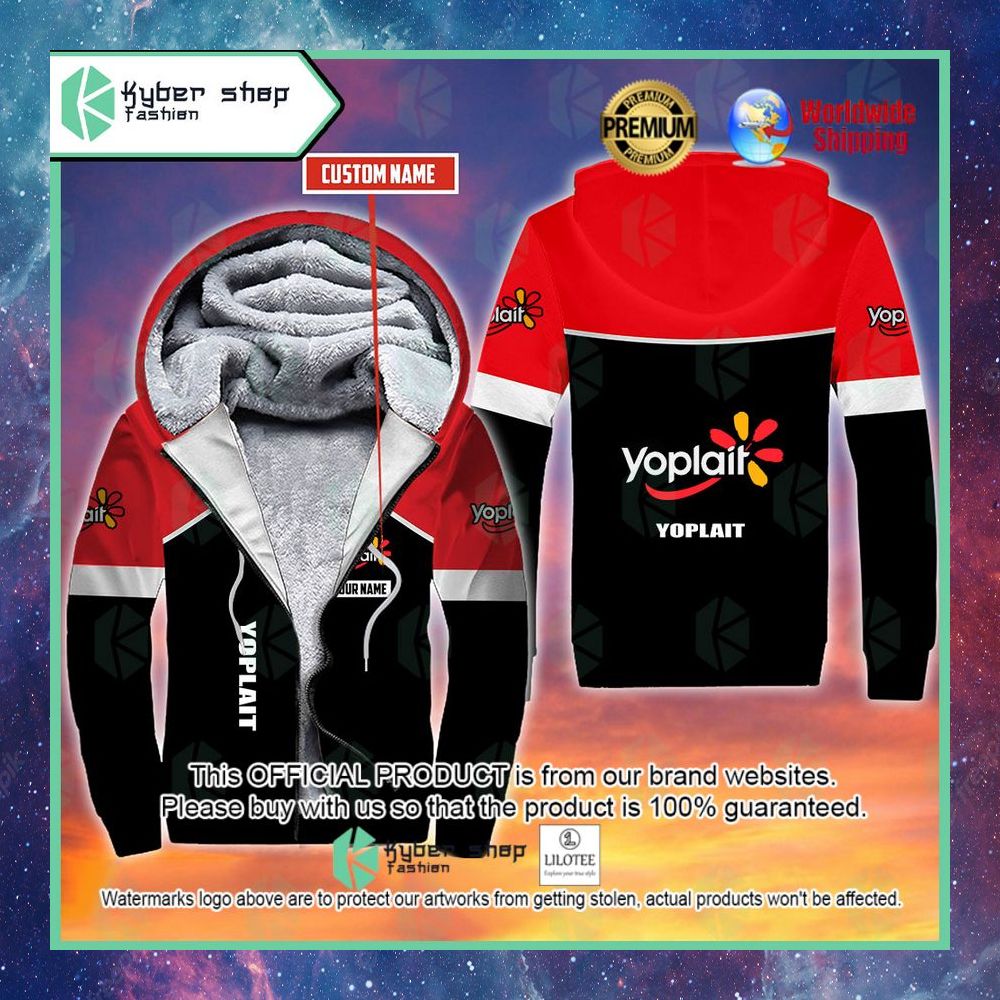 yoplait custom name 3d fleece hoodie 1 891