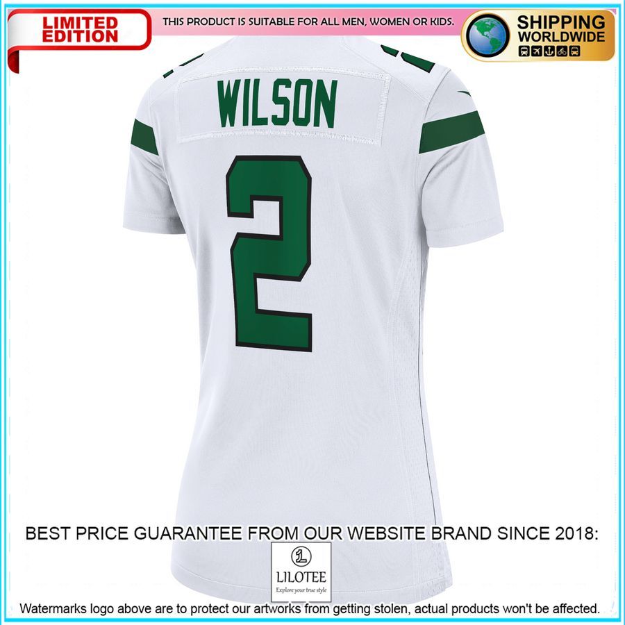 zach wilson new york jets womens white football jersey 3 610