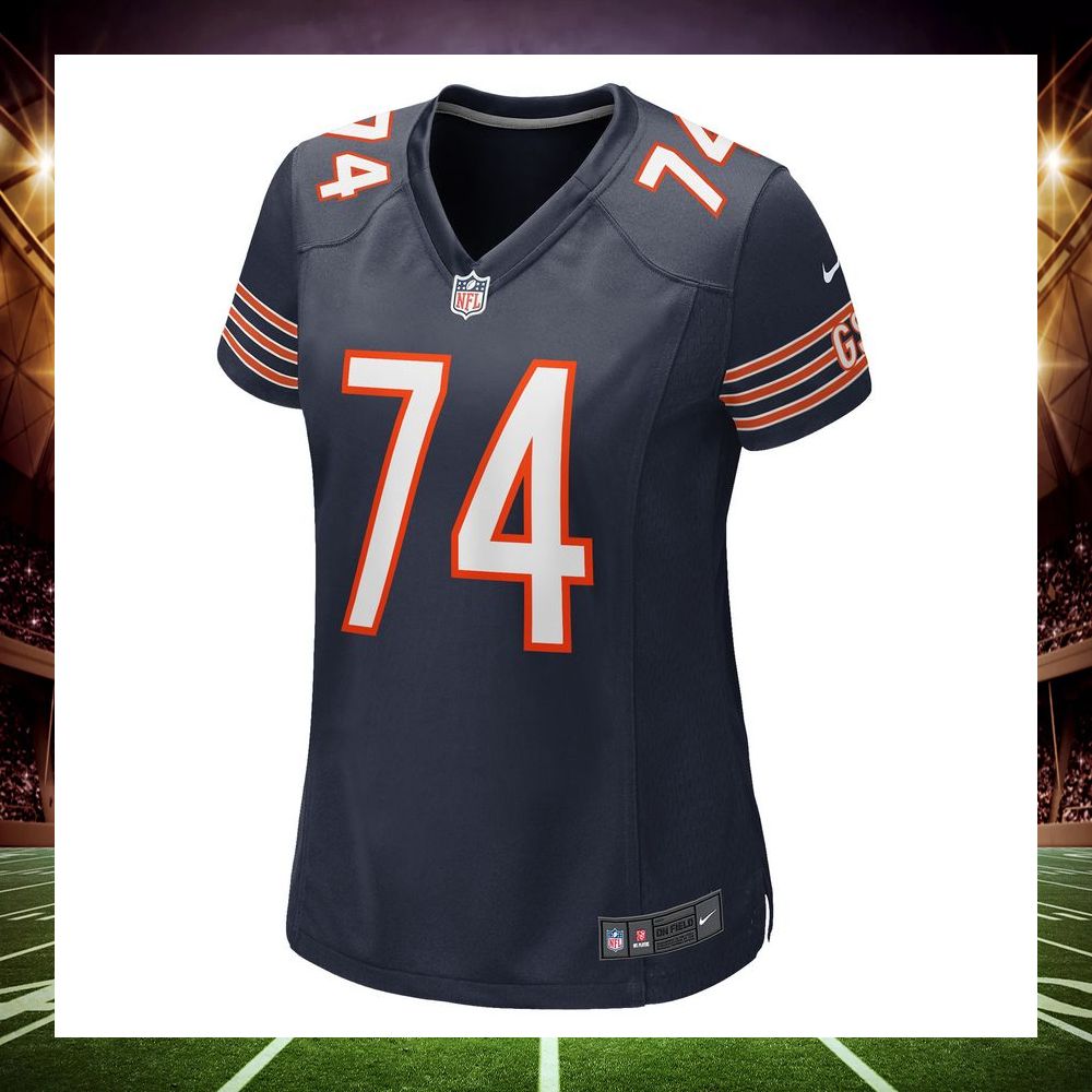 zachary thomas chicago bears navy football jersey 2 54