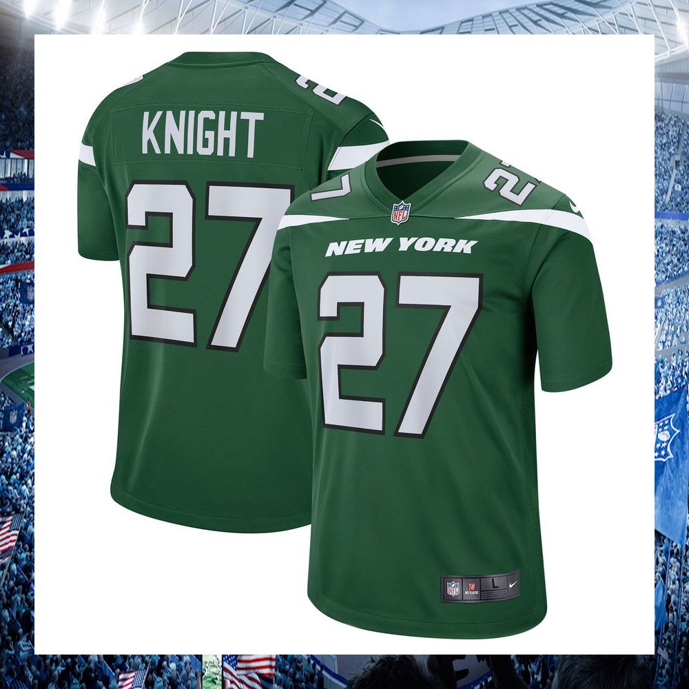 zonovan knight new york jets nike gotham green football jersey 1 112
