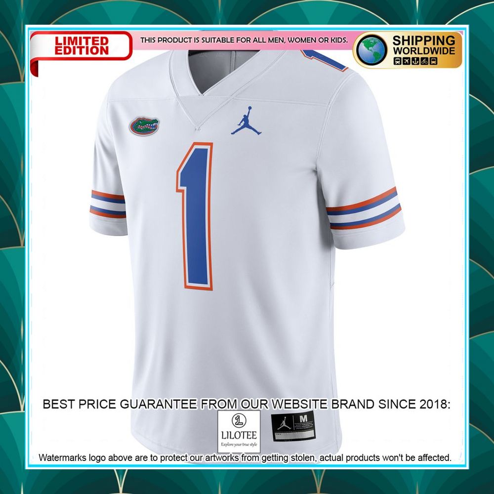 1 florida gators jordan brand white football jersey 2 869