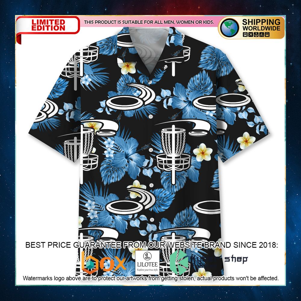 disc golf nature hawaiian shirt 1 567