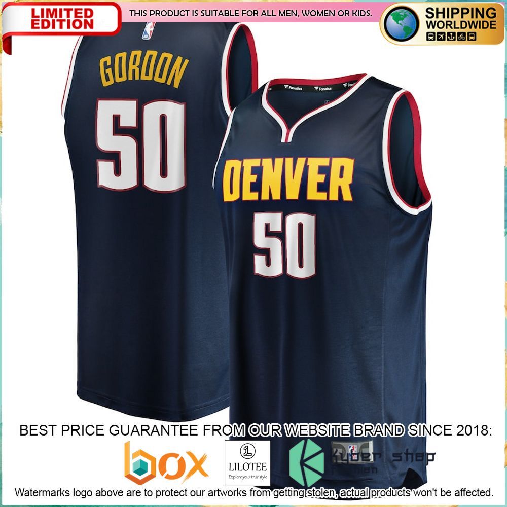 Aaron Gordon Denver Nuggets 2020 21 Navy Basketball Jersey - LIMITED EDITION 4 aaron gordon denver nuggets 2020 21 navy basketball jersey 1 616