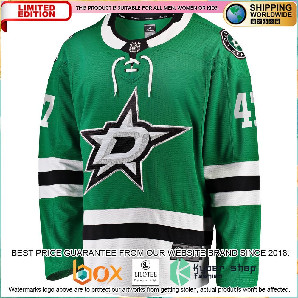 alexander radulov dallas stars kelly green hockey jersey 2 856