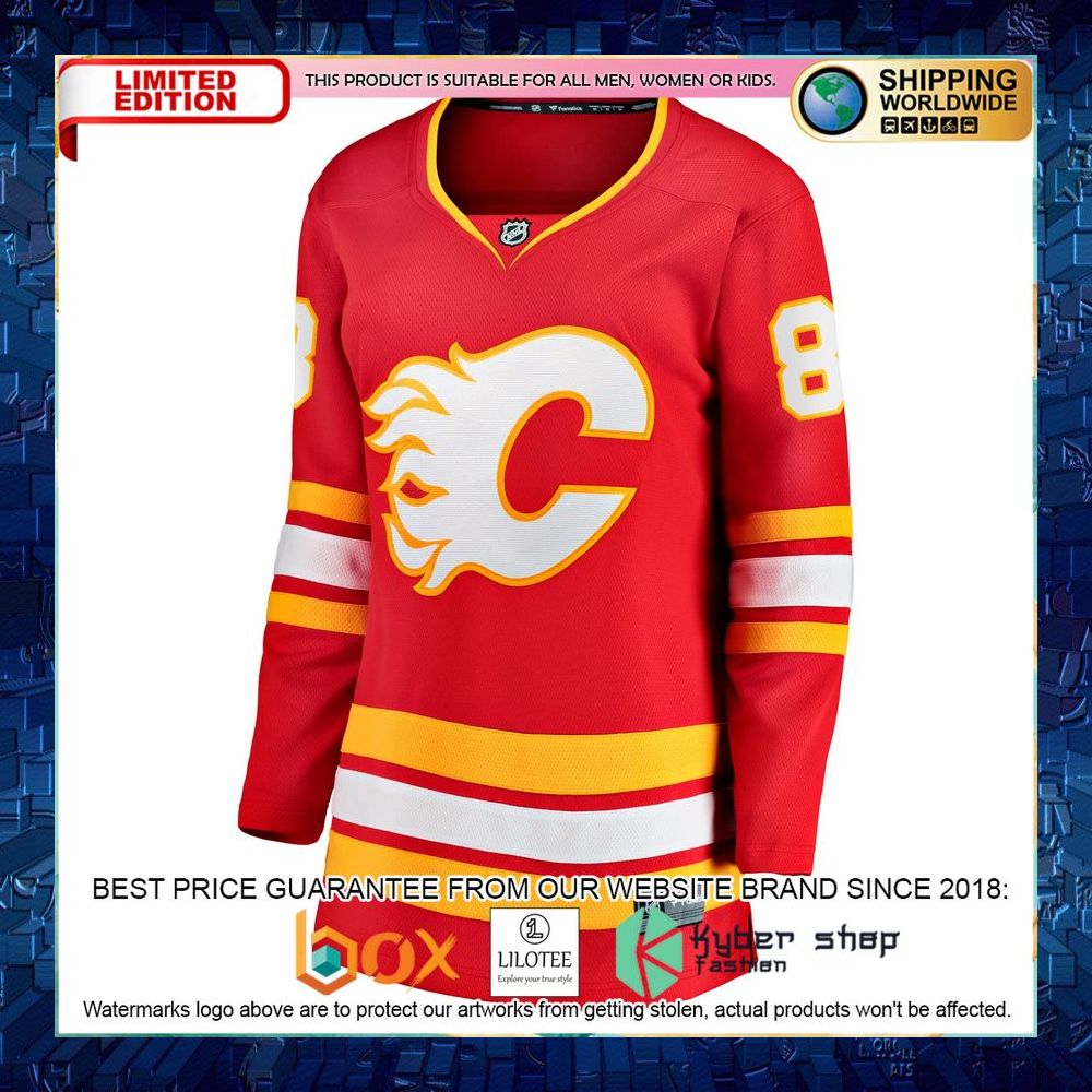 Andrew Mangiapane Calgary Flames Women’s Red Hockey Jersey - LIMITED EDITION 5 andrew mangiapane calgary flames womens red hockey jersey 2 886