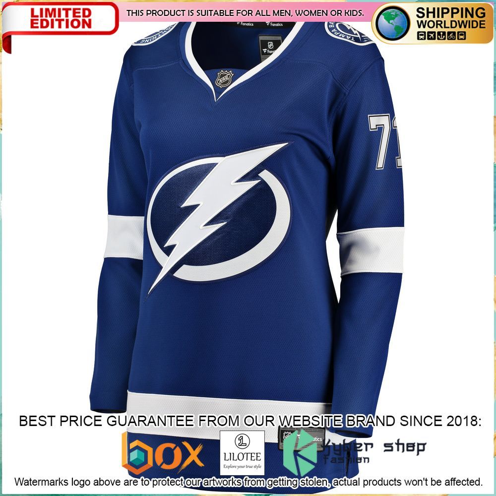 anthony cirelli tampa bay lightning womens blue hockey jersey 2 615