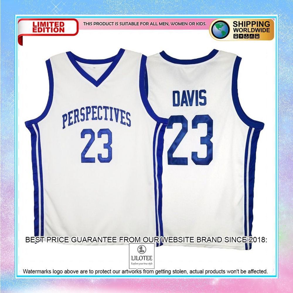 anthony davis perspectives high school basketball jersey 1 126