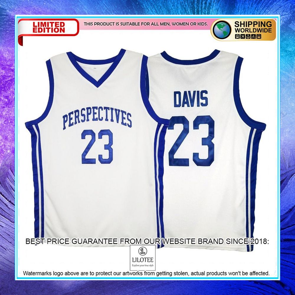 anthony davis perspectives high school basketball jersey 1 783