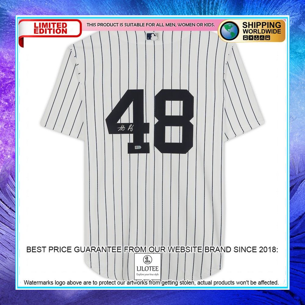 anthony rizzo new york yankees autographed nike player white baseball jersey 2 509