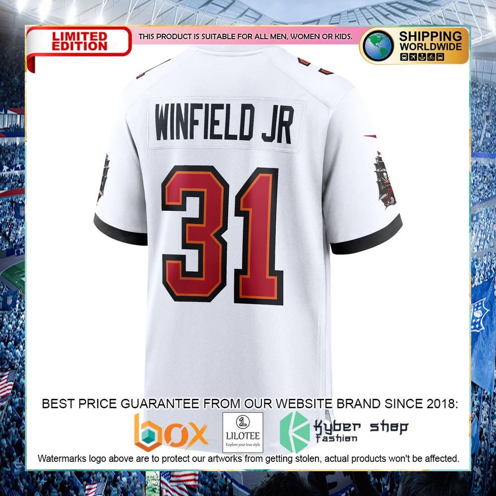 Antoine Winfield Jr. Tampa Bay Buccaneers Nike White Football Jersey - LIMITED EDITION 9 antoine winfield jr tampa bay buccaneers nike white football jersey 3 653