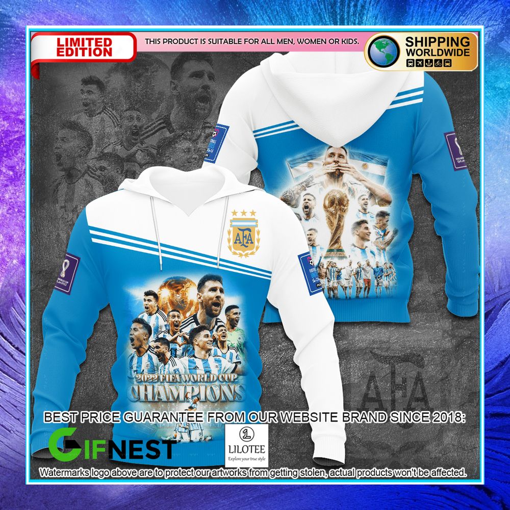 argentina 2022 afa fifa world cup champions 3d hoodie t shirt 2 557