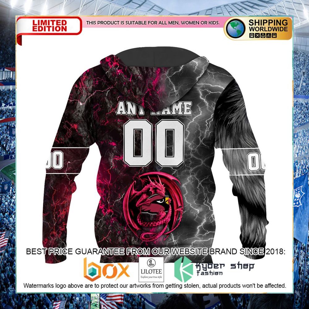 Arizona Cardinals Demon Face Dragon Wolf Personalized Hoodie, Pant - LIMITED EDITION 12 arizona cardinals demon face dragon wolf personalized hoodie pant 6 579