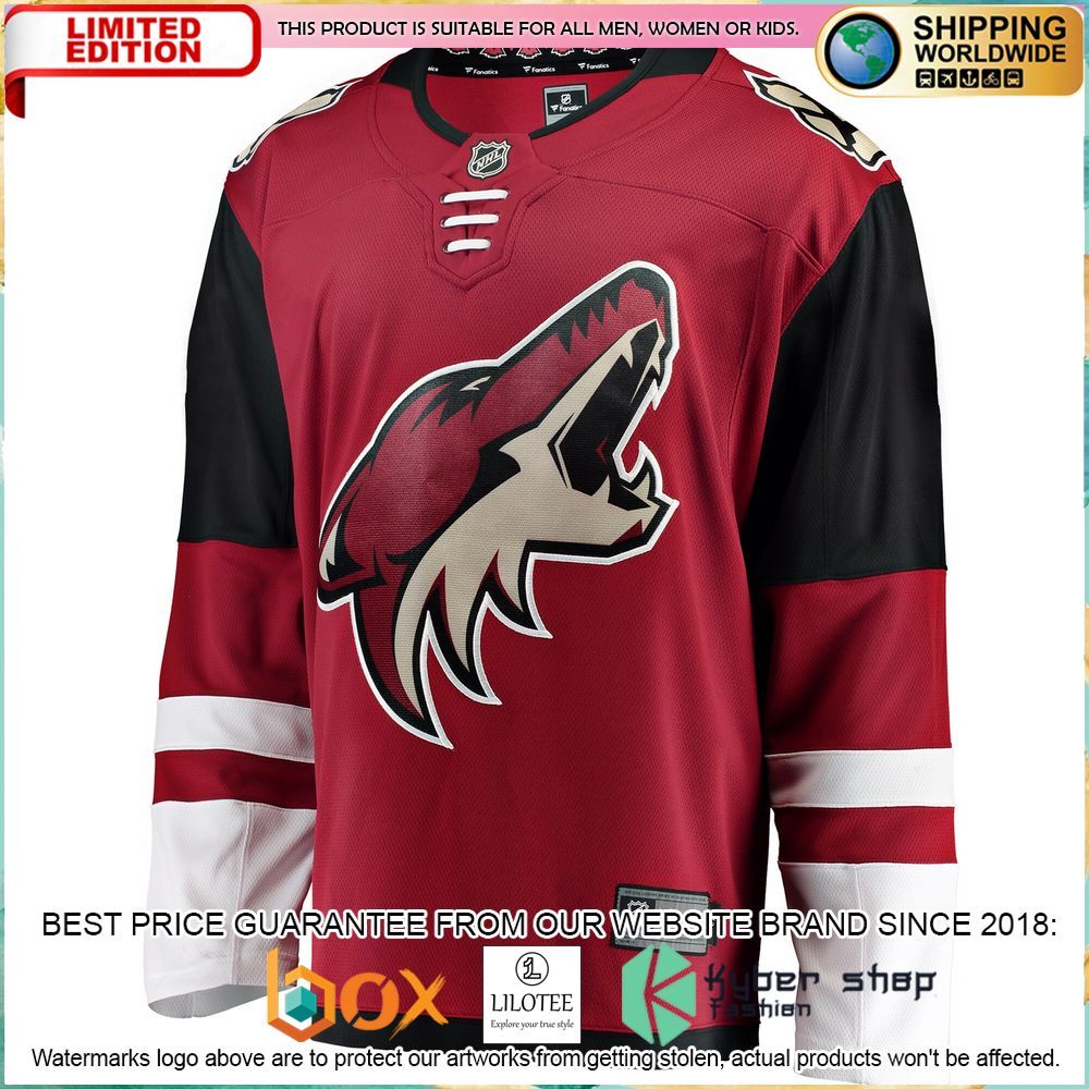 arizona coyotes home red hockey jersey 2 727