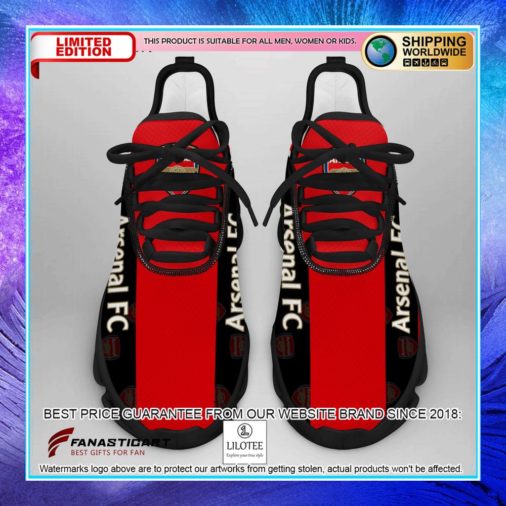 arsenal fc logo black max soul shoes 3 524