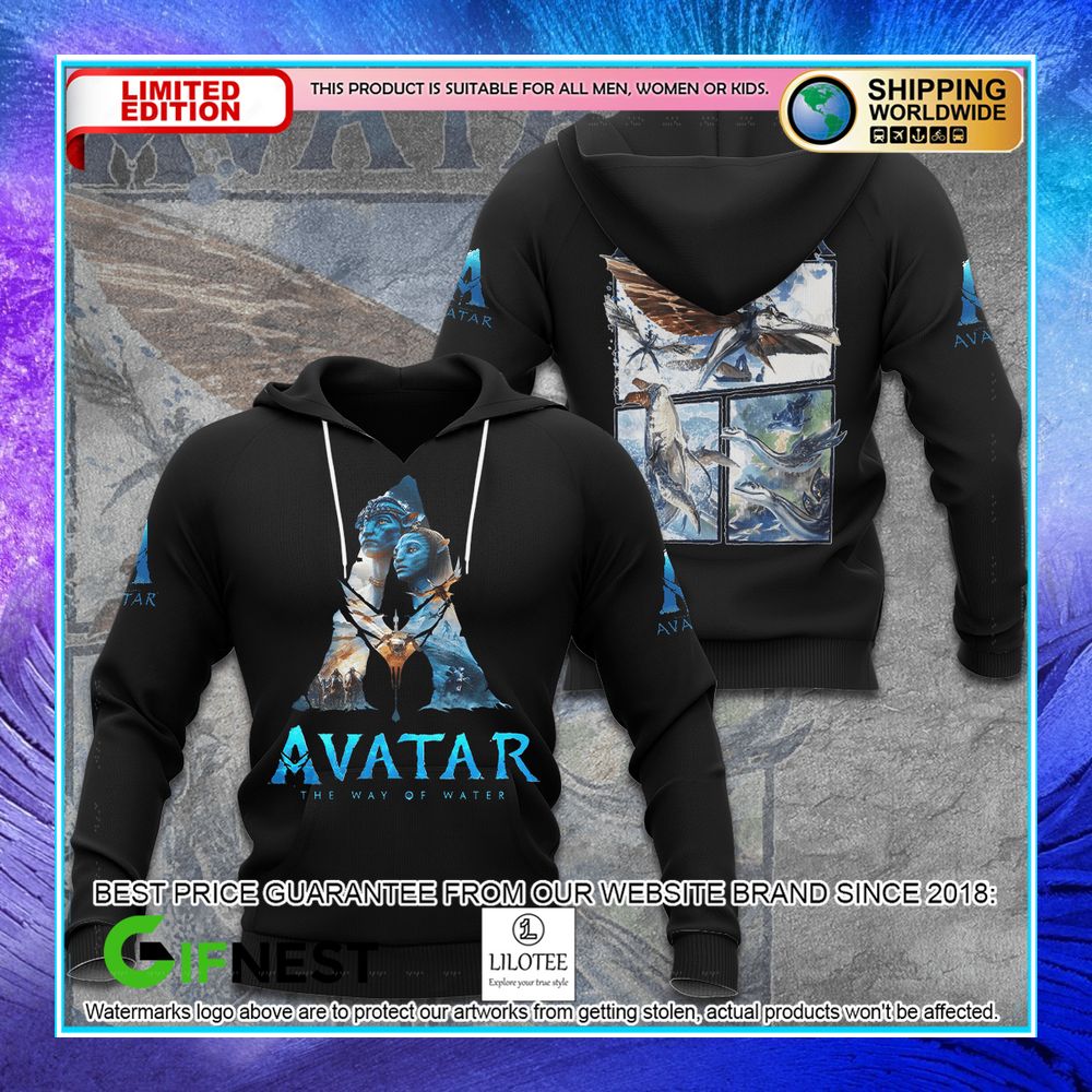 avatar the way of water black 3d hoodie t shirt 2 495