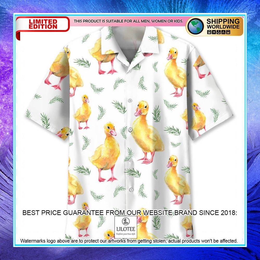 baby ducklings hawaiian shirt 1 920