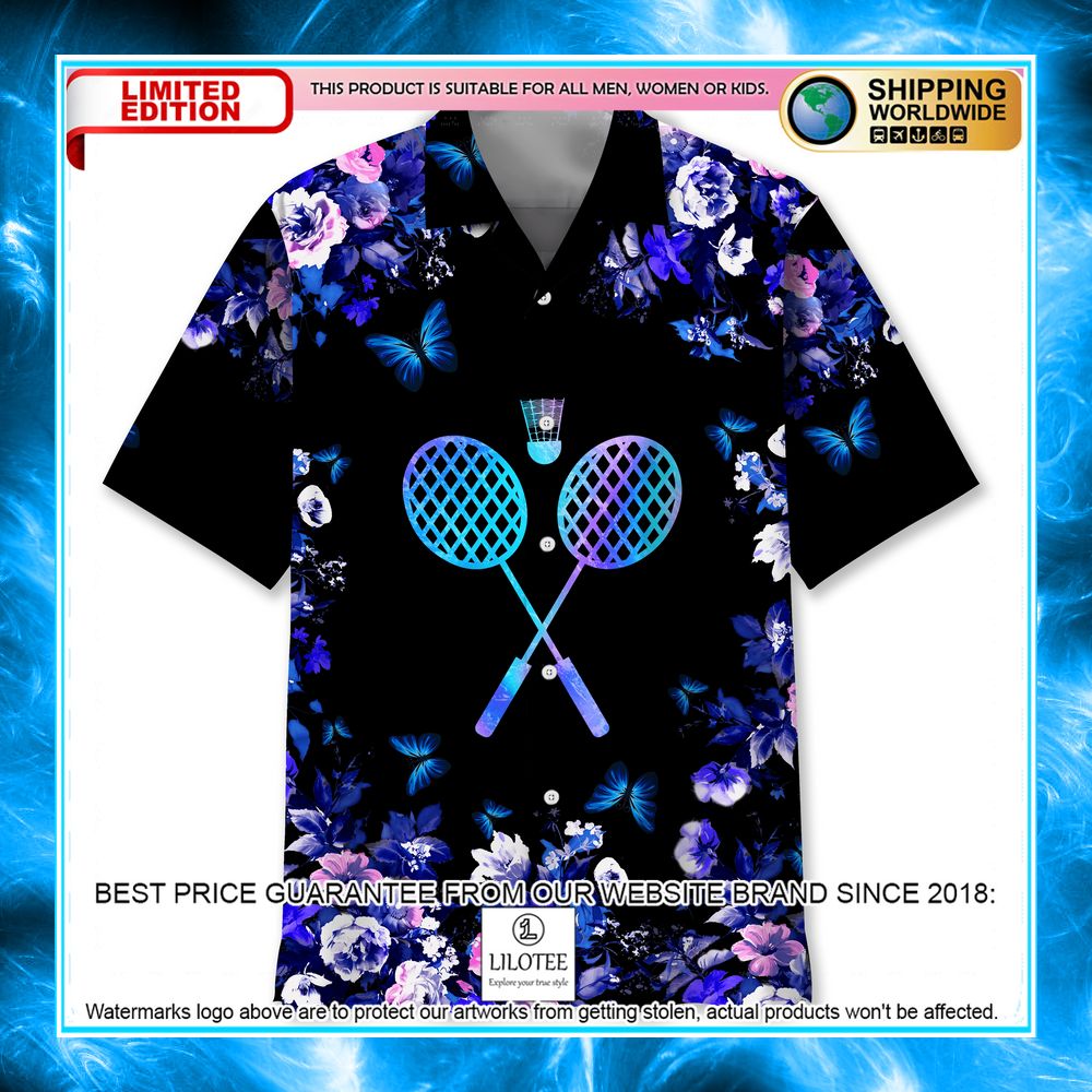 badminton nature hawaiian shirt 1 165
