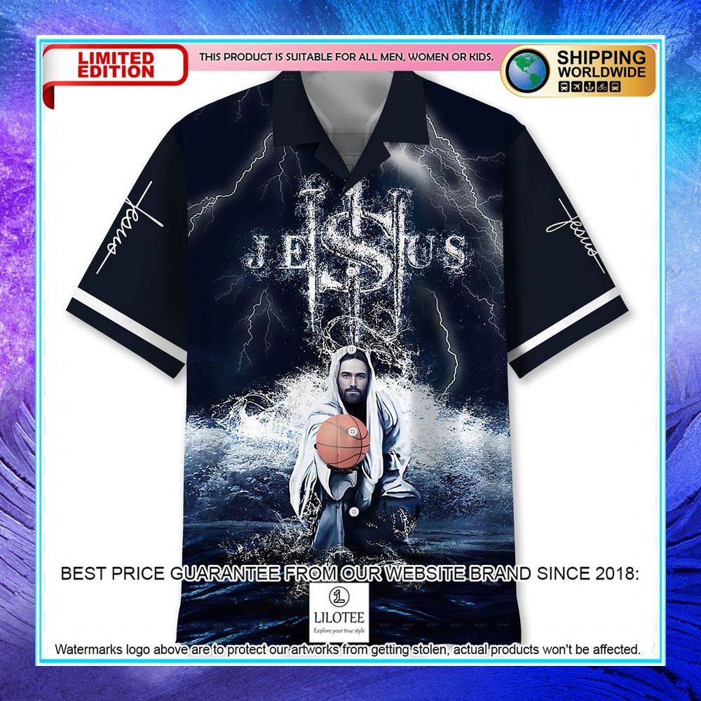 basketball jesus hawaiian shirt 1 254