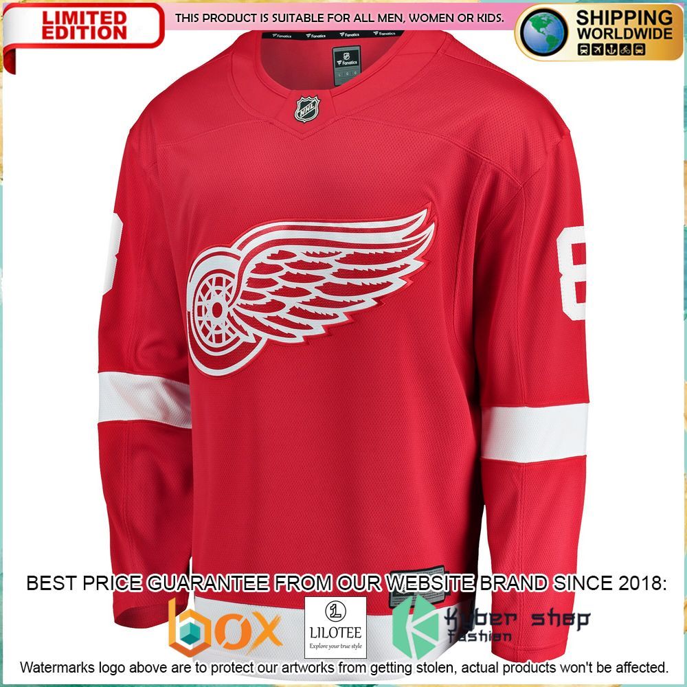 ben chiarot detroit red wings red hockey jersey 1 372