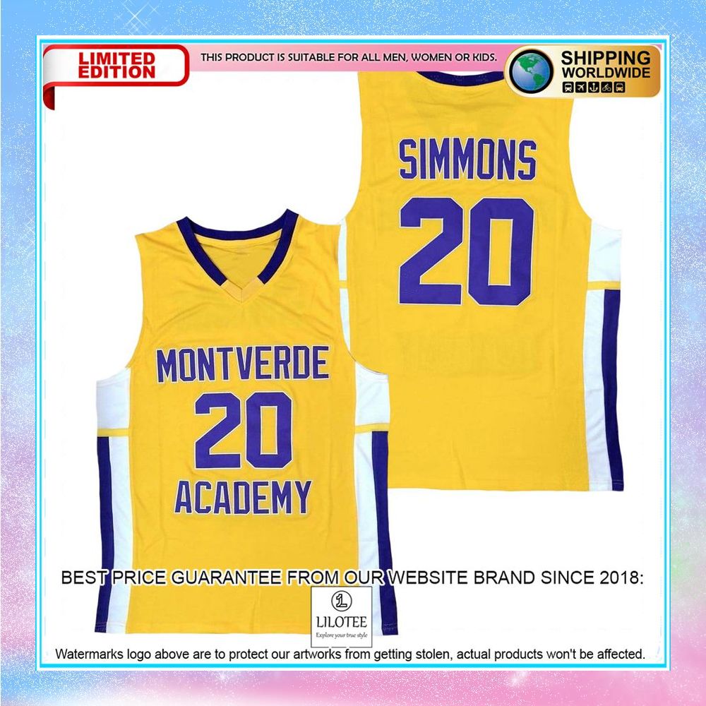 ben simmons montverde high school basketball jersey 1 289