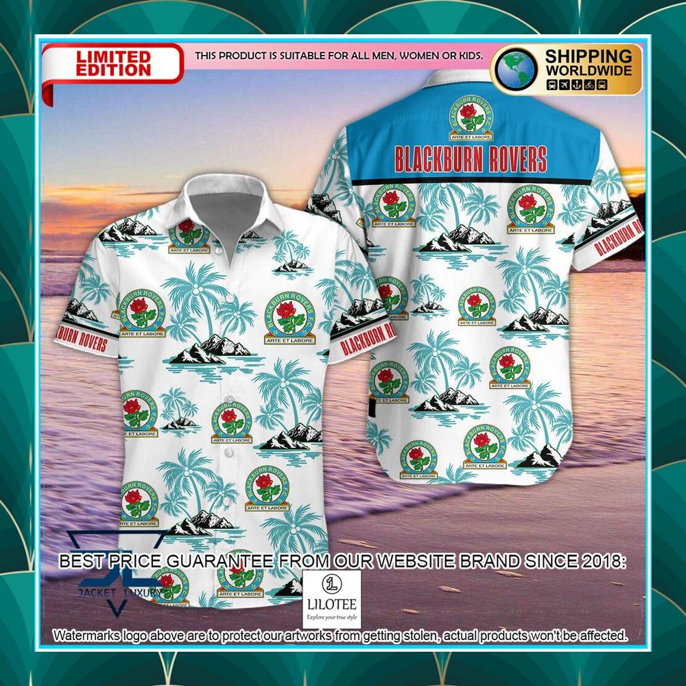 blackburn rovers hawaiian shirt shorts 1 756