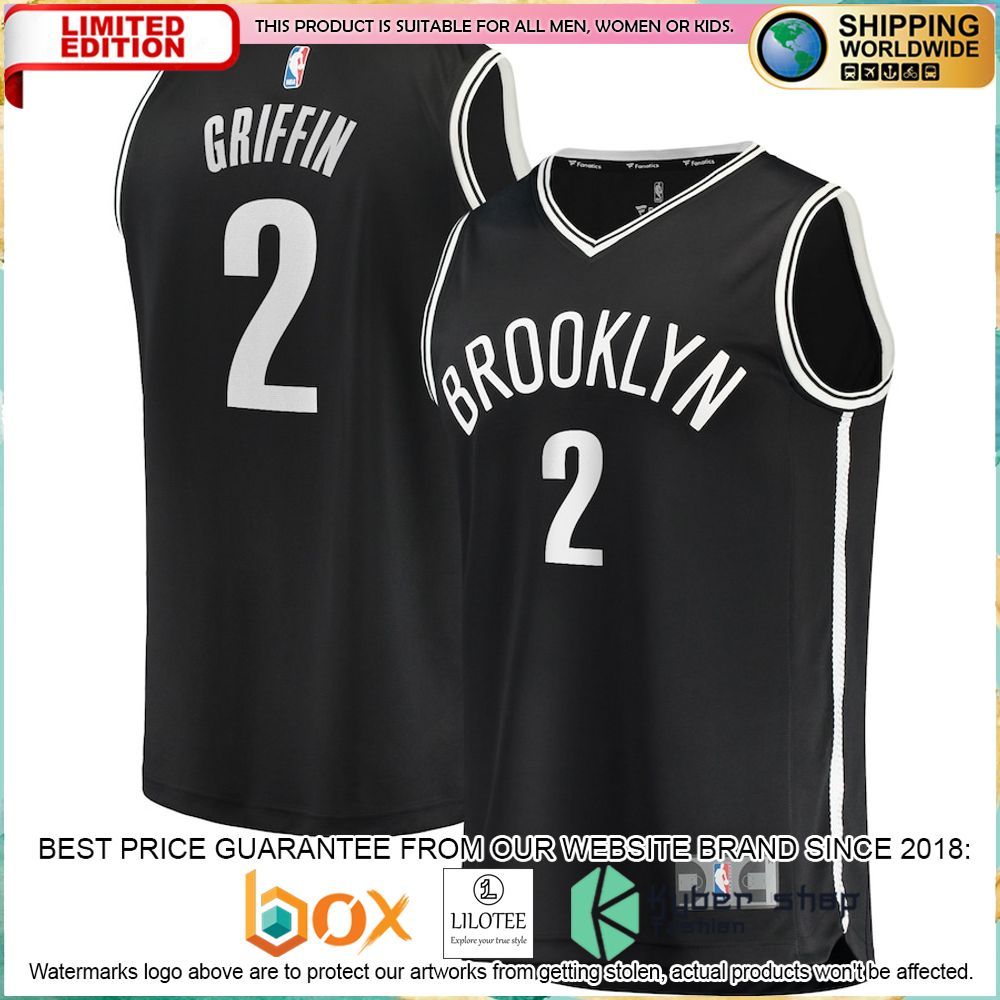 blake griffin brooklyn nets 2020 21 black basketball jersey 1 217