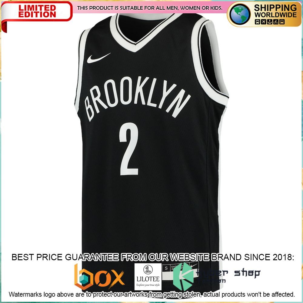 blake griffin brooklyn nets nike youth 2020 21 black basketball jersey 2 754