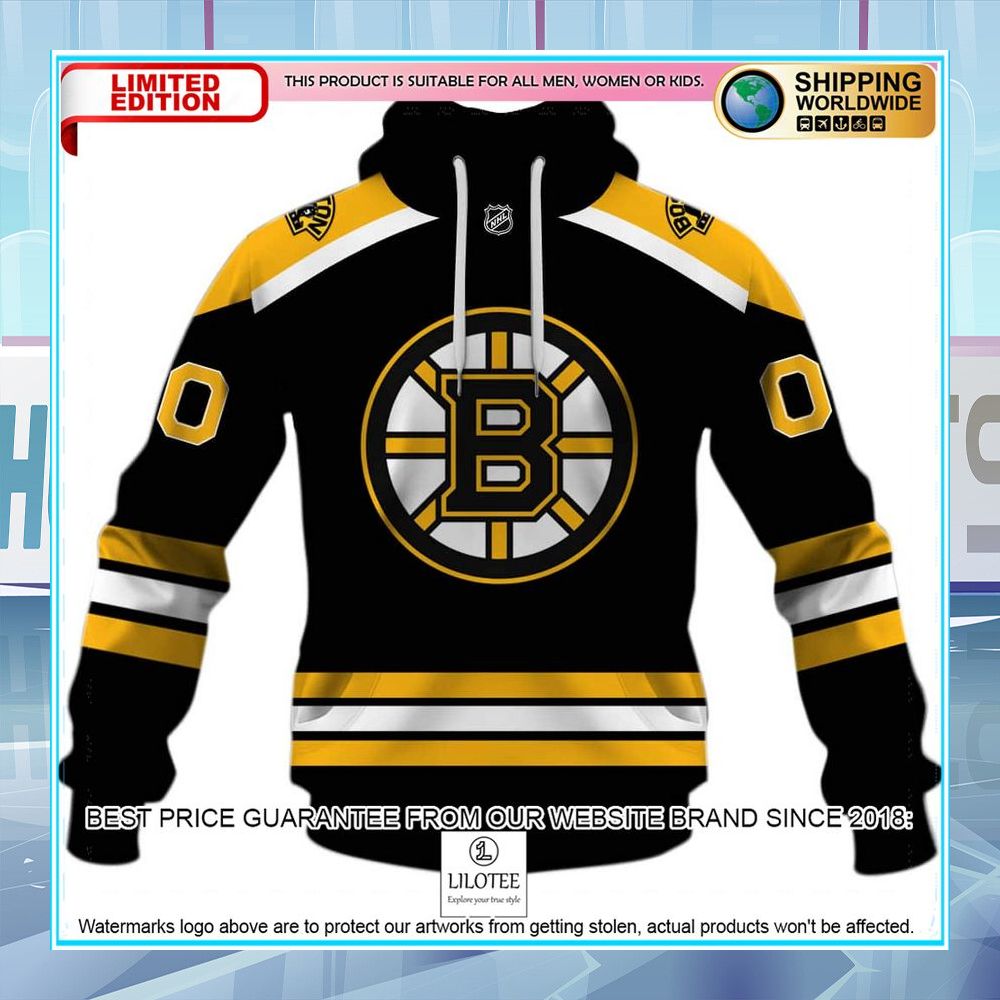 boston bruins nhl 2020 home custom shirt hoodie 1 164