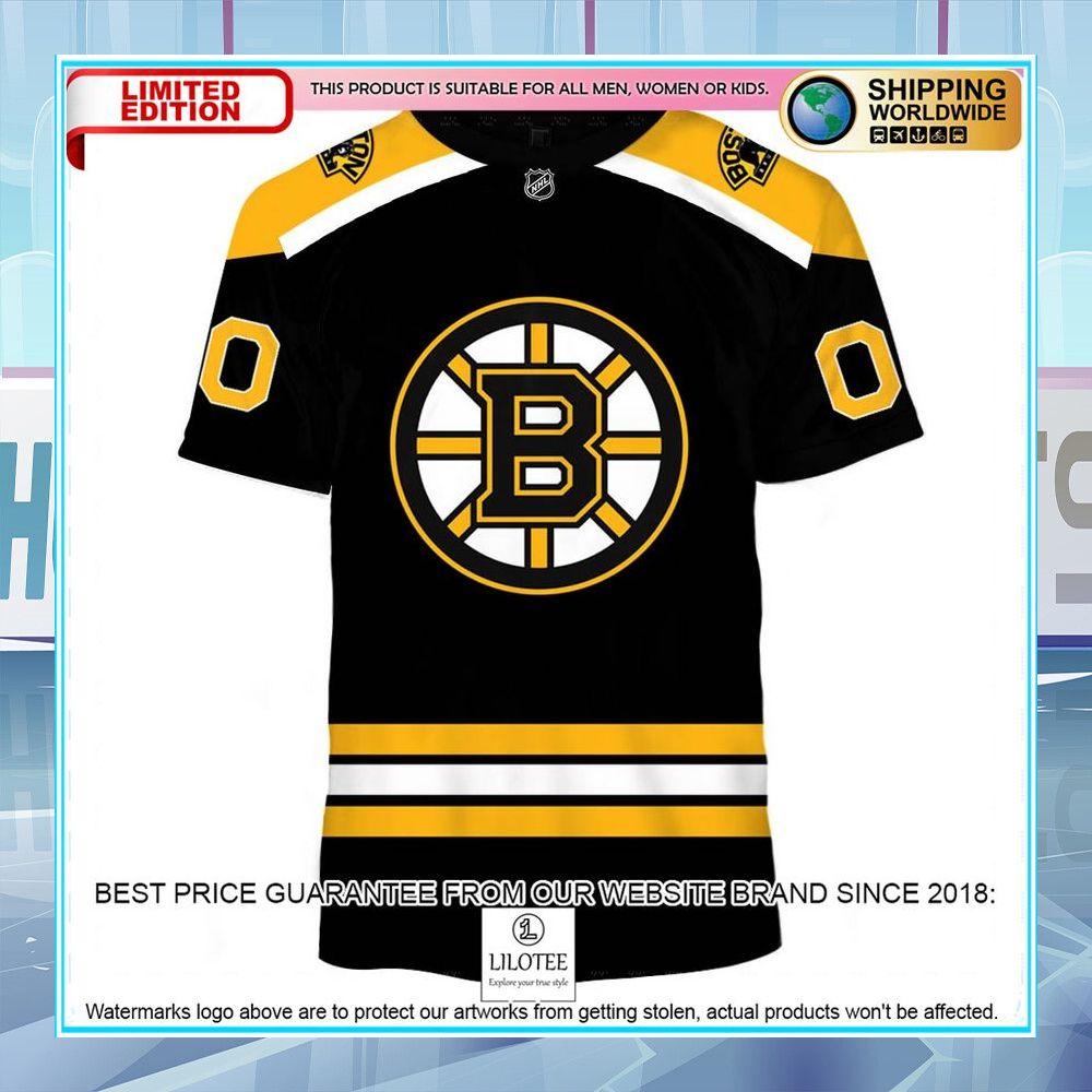 boston bruins nhl 2020 home custom shirt hoodie 2 671