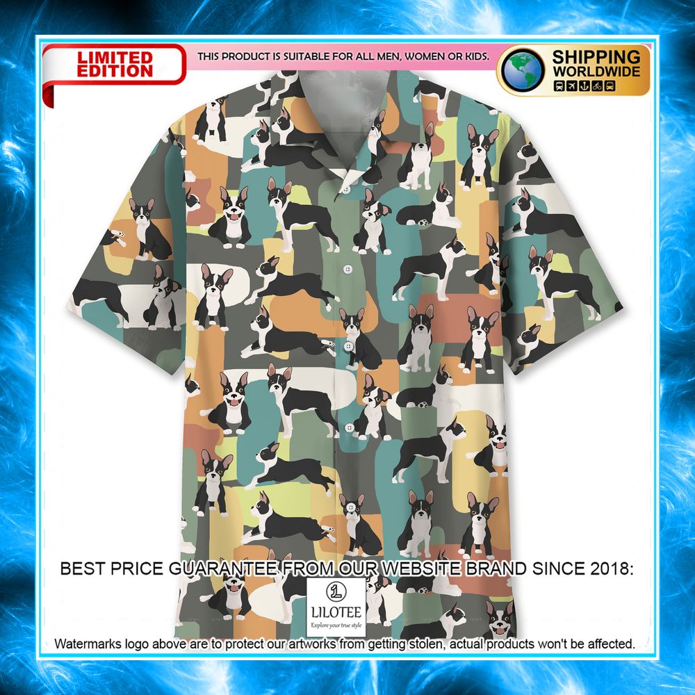 boston funny color hawaiian shirt 1 361