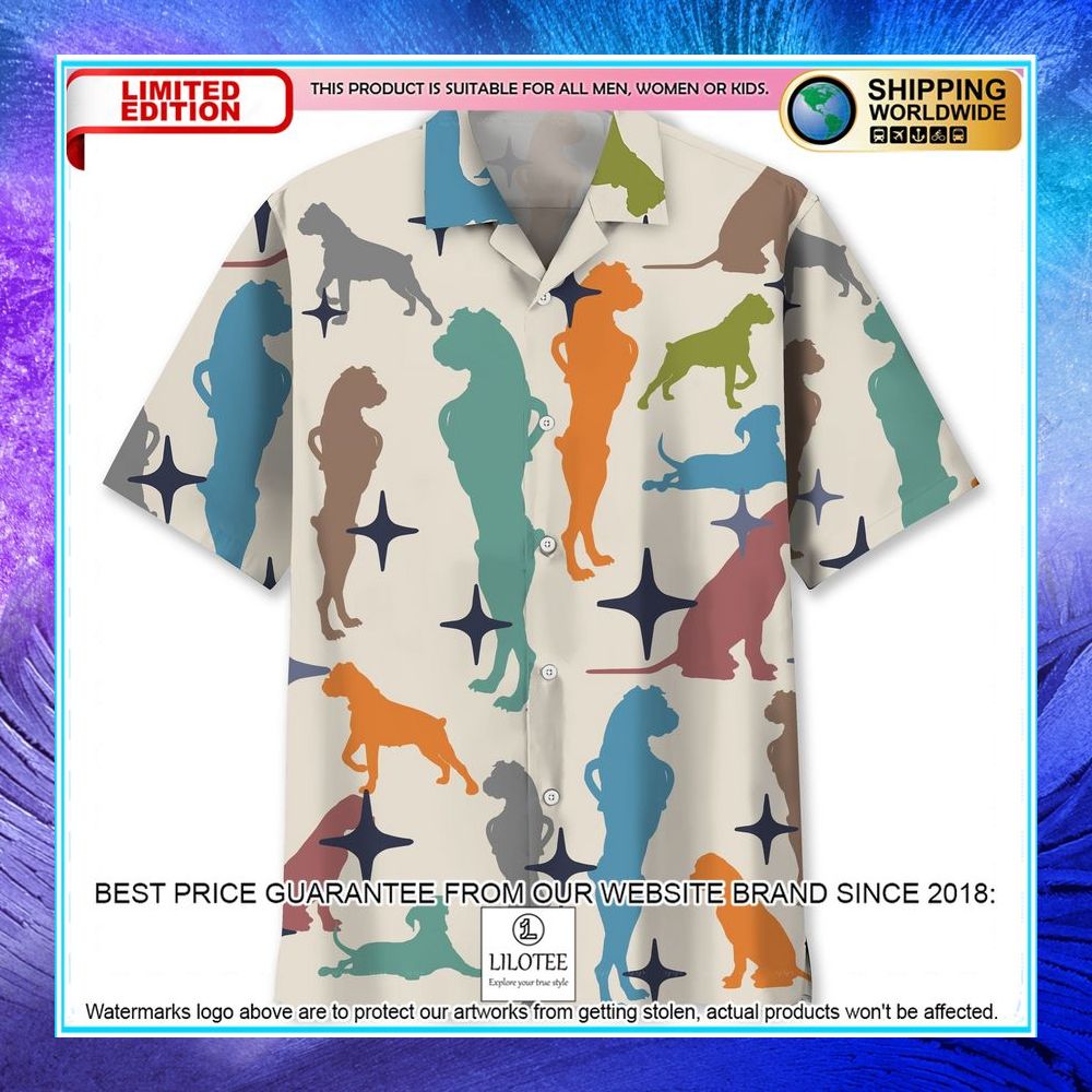 boxer colorful hawaiian shirt 1 434