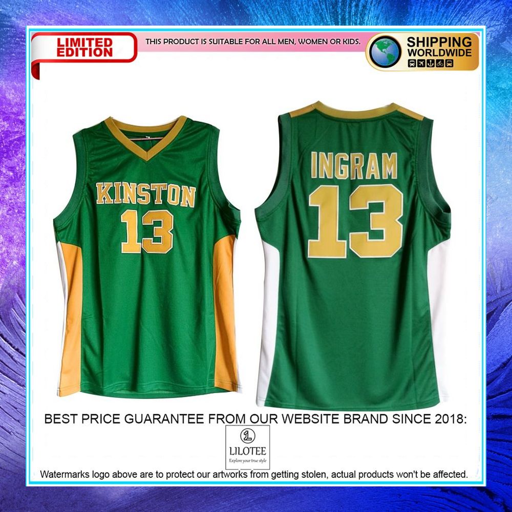brandon ingram kinston high school basketball jersey 1 301