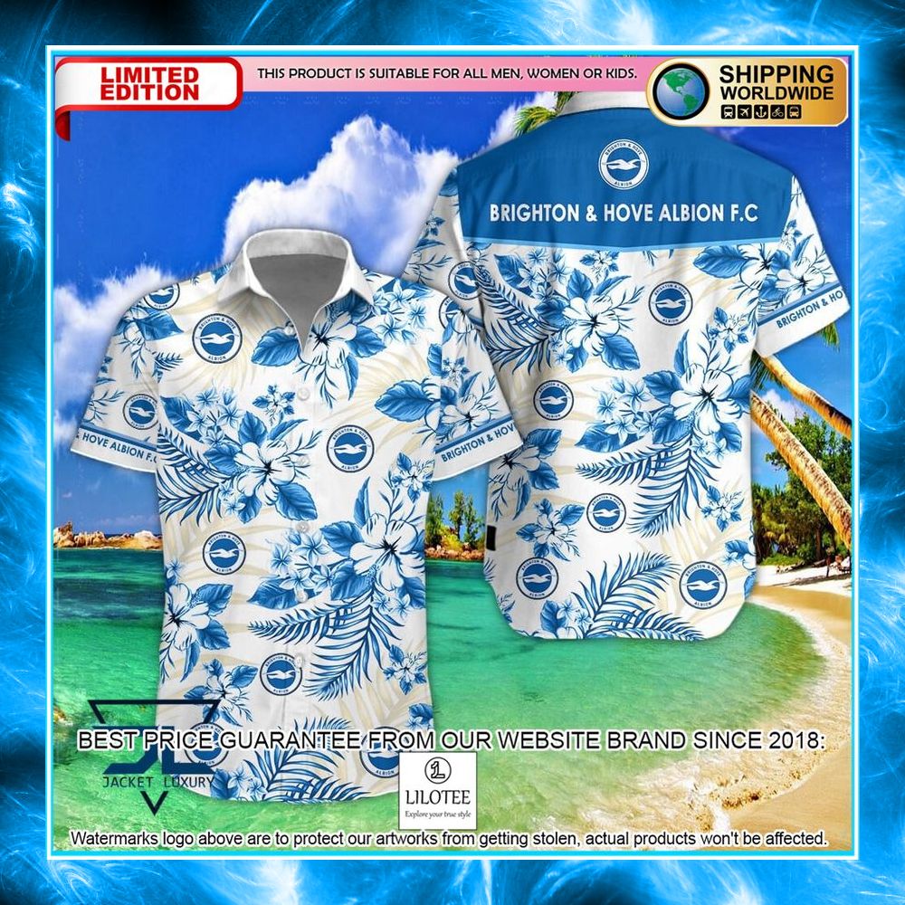 brighton hove albion f c logo hawaiian shirt shorts 1 184