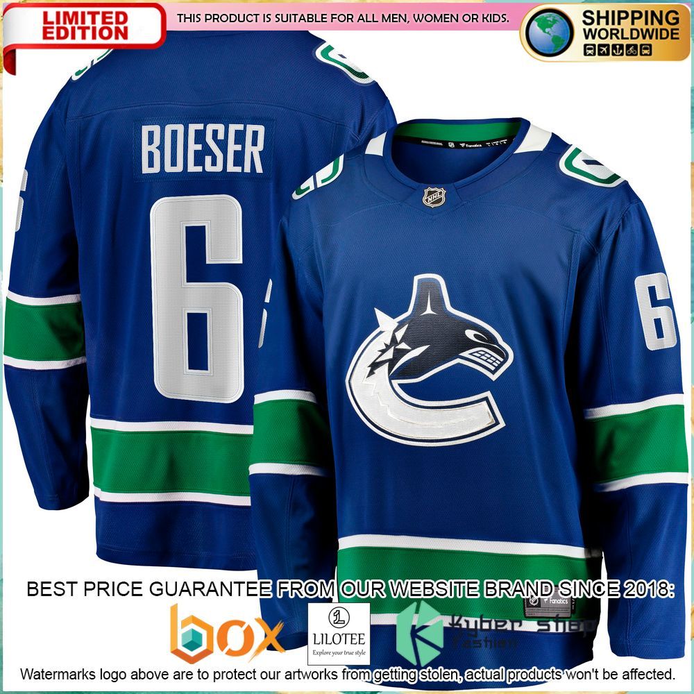 brock boeser vancouver canucks blue hockey jersey 1 541