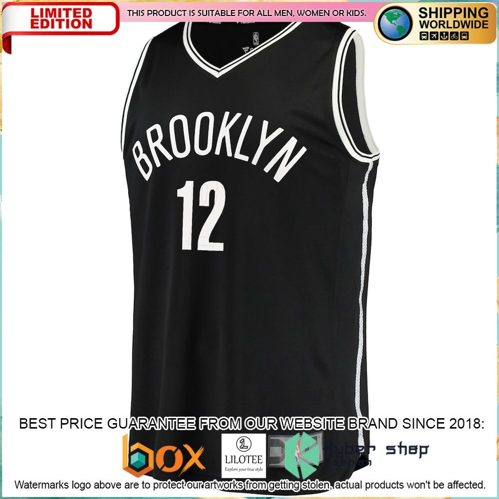brooklyn nets joe harris black basketball jersey 2 447