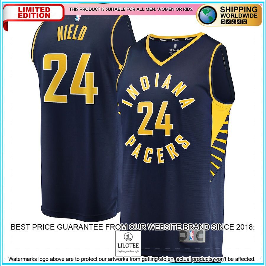 buddy hield indiana pacers 2022 23 navy basketball jersey 1 422