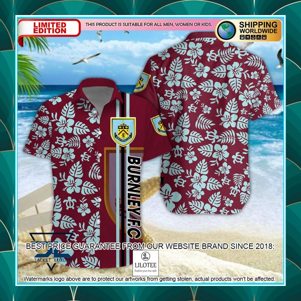burnley f c hawaiian shirt shorts 1 113