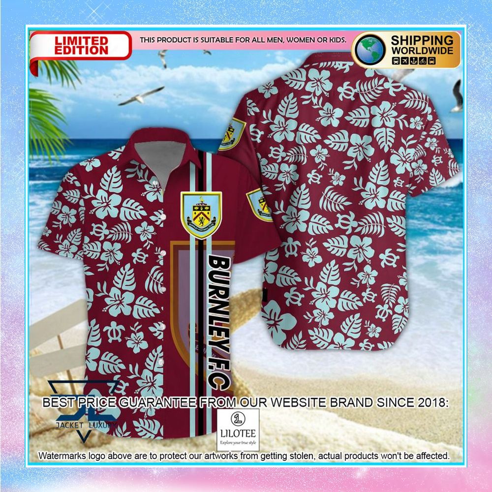burnley f c hawaiian shirt shorts 1 599