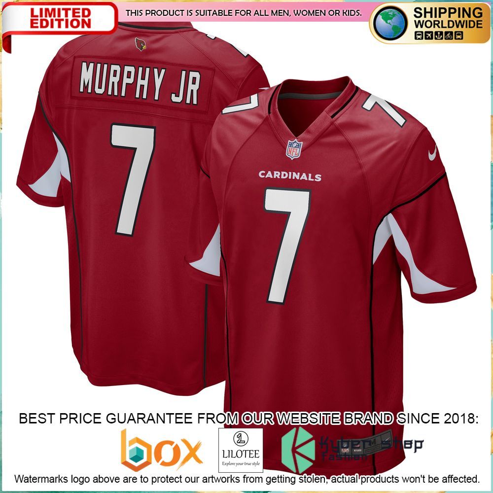 byron murphy jr arizona cardinals nike cardinal football jersey 1 624