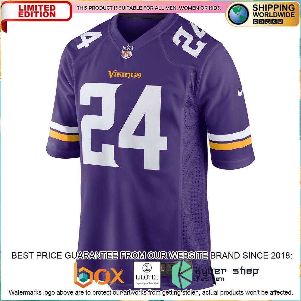 camryn bynum minnesota vikings nike purple football jersey 2 734