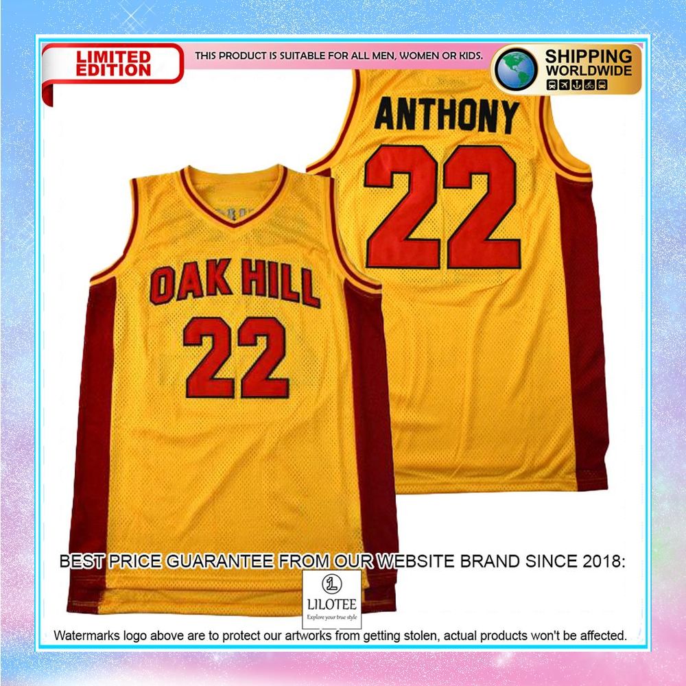 carmelo anthony oak hill high school basketball jersey 1 186